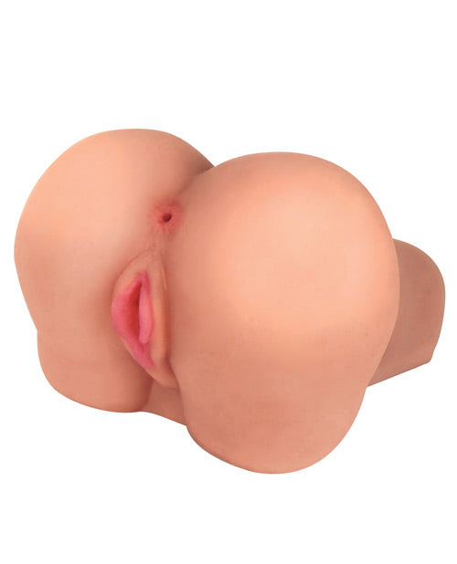 Curve Toys Mistress BioSkin Brooke Vibrating Butt Stroker with 10 Function Egg Product Image.