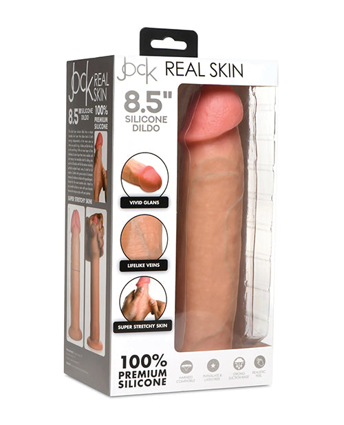 Shop for the Curve Toys Jock Real Skin Silicone 8.5" Dildo at My Ruby Lips
