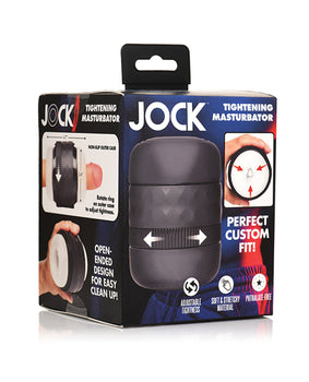 Curve Toys Jock Squeezable Tunnel Double Masturbator - Featured Product Image