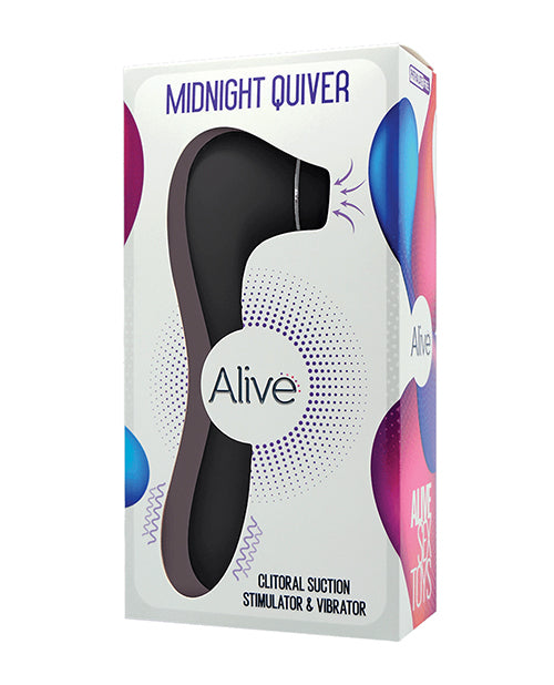 Alive Midnight Quiver: Black Archery Elegance Product Image.