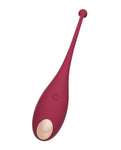 Adrien Lastic Double Ecstasy Clitoral Suction Stimulator & Vibrating Egg in Red