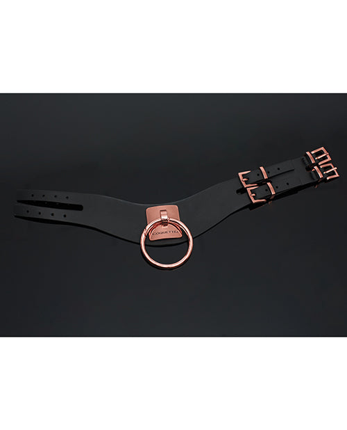 Collar de placer Coquette negro/oro rosa Product Image.