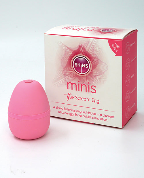 Skins Minis The Scream Egg: 10 configuraciones, diseño elegante, control sencillo - Rosa Product Image.