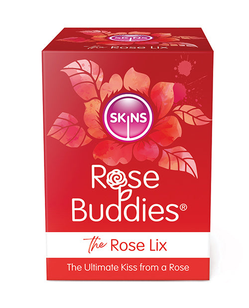 Skins Rose Buddies The Rose Lix - 紅色：終極舌狀振動器 Product Image.