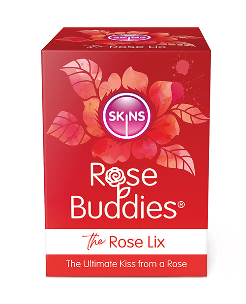 Skins Rose Buddies The Rose Lix - Rojo: Vibrador tipo lengua Product Image.