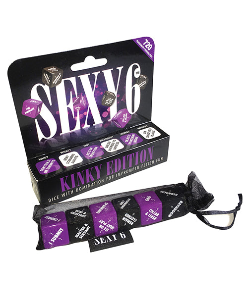 Sexy 6 Dice Game: Kinky Edition - Enciende la pasión y el deseo Product Image.