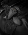 Coquette Secret Panty Vibe: Black/Rose Gold - Remote-Controlled Sensual Lingerie
