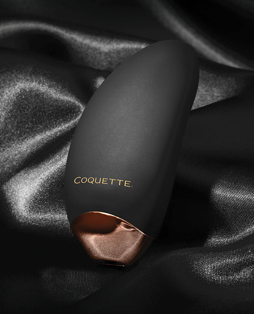 Coquette 黑色/玫瑰金 Lay Me Down Vibe - 9 種振動模式 Product Image.