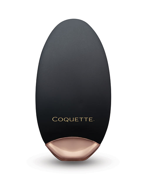 Coquette Black/Rose Gold Lay Me Down Vibe - 9 modos de vibración Product Image.