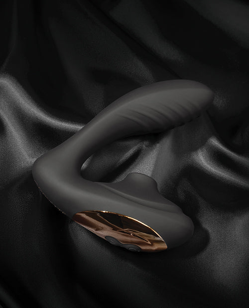 Coquette Royal Embrace：黑色/玫瑰金雙刺激器 Product Image.