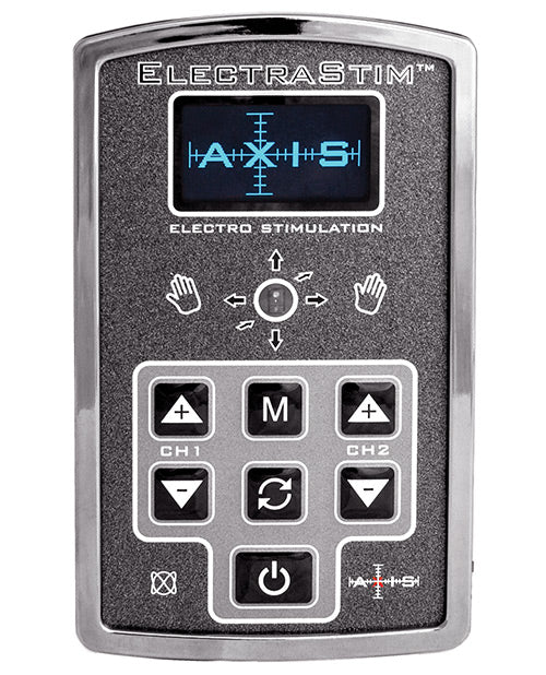 ElectraStim AXIS EM200: Customisable Dual Output E-Stim Stimulator Product Image.