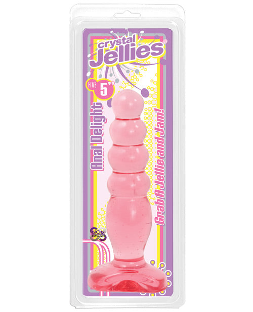 Crystal Jellies 5" Anal Delight: tapón de placer definitivo Product Image.