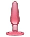 Crystal Jellies Medium Clear Butt Plug - Embrace Ultimate Anal Pleasure