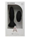 A-Play Silicone Anal Plug: 10 Vibrating Functions, Remote Control