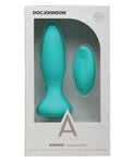 A Play Rimmer Rechargeable Silicone Anal Plug with Remote