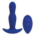 A Play Expander Rechargeable Silicone Anal Plug with Remote - Royal Blue thumbnail image: 2