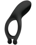 OptiMALE Black Rechargeable Vibrating C-Ring - Ultimate Pleasure Upgrade