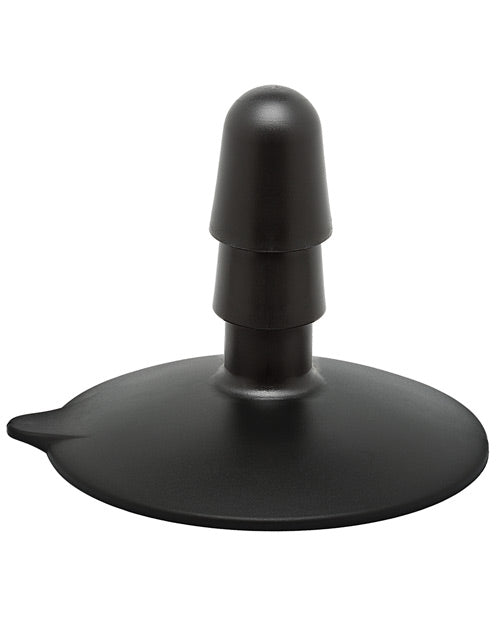 Vac-U-Lock Large Suction Cup Plug in Black: Embrace Hands-Free Ecstasy Product Image.