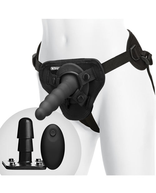 Ultimate Pleasure: Vac-U-Lock Ripple Vibrating Set 🖤 Product Image.