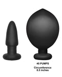 Deluxe Wonder Plug: Tapón Anal Vibrador Inflable Ajustable