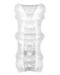 Mood Ultraskyn Massage Beads Stroker - Frost: mejora del placer sensorial