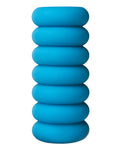 Mood Thrill Blue Triple-Texture Stroker: Ultimate Pleasure Experience