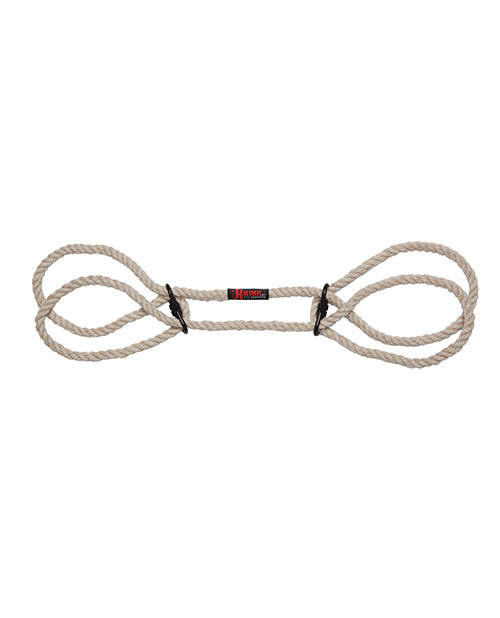 Merci Hemp Hogtie Cuffs: Easy, Comfortable, Versatile Bondage Accessory Product Image.