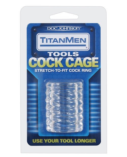 Jaula para pene TitanMen Tools: lo último en potenciador del placer Product Image.