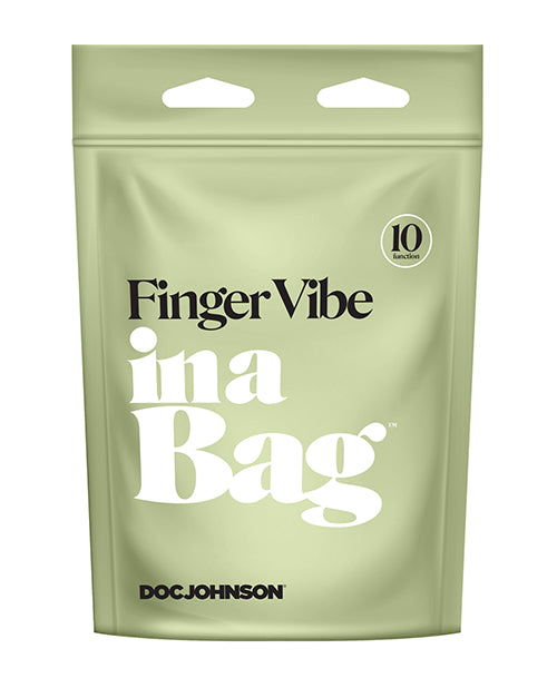 In A Bag Pink Finger Vibe: Placer Intenso, Silencioso, Recargable Product Image.