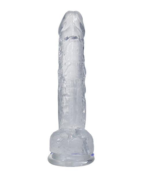 In A Bag 8" Big Dick - Clear: Ultimate Pleasure Awaits Product Image.