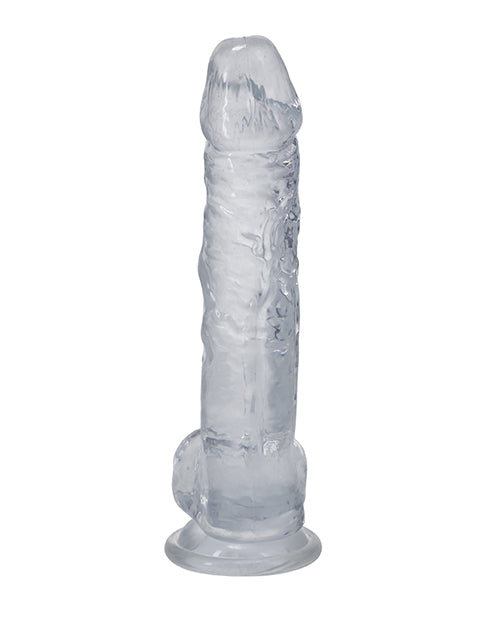 In A Bag 8" Big Dick - Clear: Ultimate Pleasure Awaits Product Image.