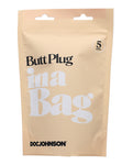 In A Bag 3" Sleek Black Butt Plug