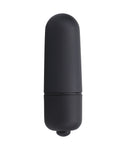 Doc Johnson 3" Vibrating Butt Plug - Black with 10-Function Bullet