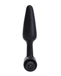 In A Bag 4" Vibrating Butt Plug - Black for Sensational Intimacy