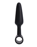 Plug Anal Vibrador In A Bag de 4" - Negro