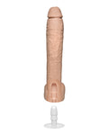 Doc Johnson's Naturals 12" Realistic Cock with Balls in Flesh