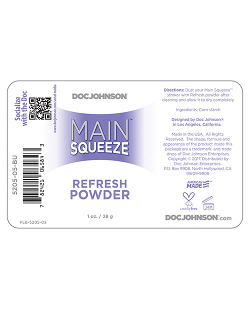 Main Squeeze Refresh Powder - Toy-Safe Natural Care