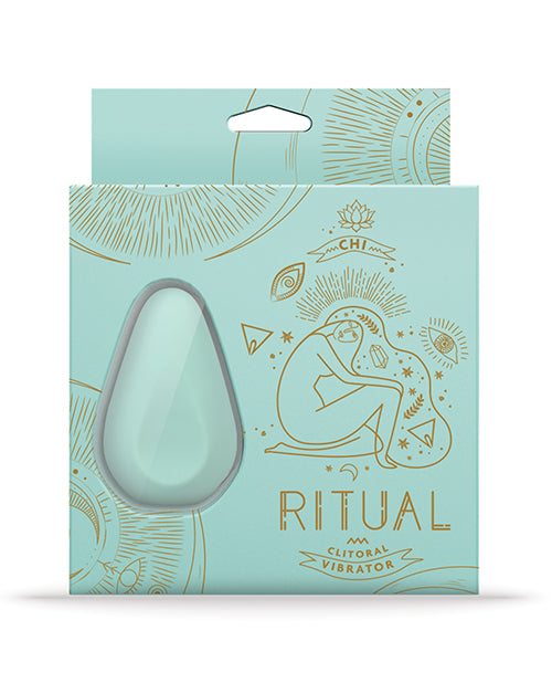 Vibrador para clítoris de silicona RITUAL Chi Mint Product Image.