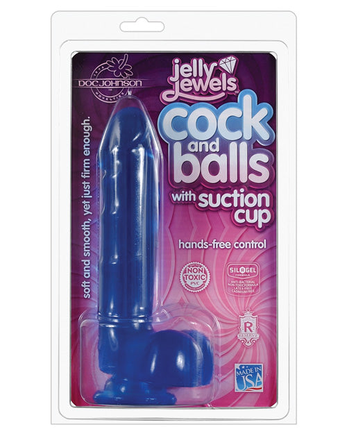 Jelly Jewels Ruby Cock con ventosa: la mejor experiencia íntima Product Image.