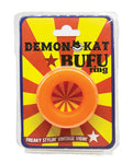 Anillo Demon Kat Bufu - Naranja vibrante