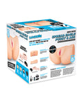 Masturbador de doble estimulación con control remoto Luvdollz