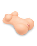 Luvdollz Remote Control Rechargeable Fuck Buddy in Ivory: Your Ultimate Pleasure Companion