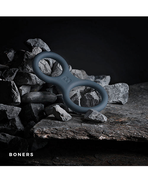 Boners Classic Black Cock & Ball Ring: Intensify Pleasure & Last Longer Product Image.