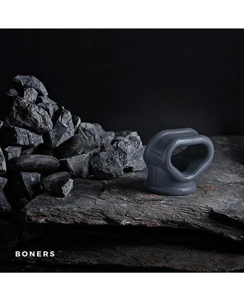 Boners Stretchy Cocksling - Negro: Lo último en elevación y potenciador de tamaño Product Image.
