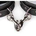 Easy Toys Faux Leather Handcuffs in Black: Unleash Your Passionate Side