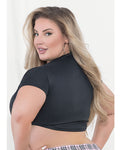 Escante Queen Size Black Tie Top - Embrace Elegance and Comfort