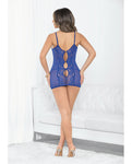 Indigo Goddess Lace & Mesh Chemise