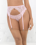 Black Lace Romance Garterbelt