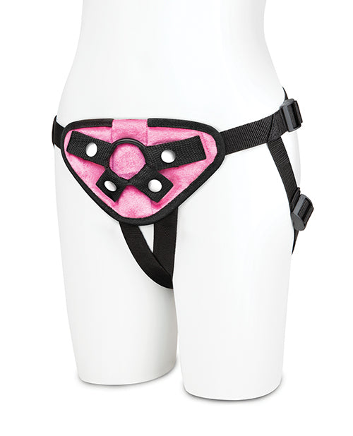 Lux Fetish Black Strap-On Harness: Embrace Your Desires Product Image.