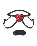 Lux Fetish Heart Strap-On Harness Set